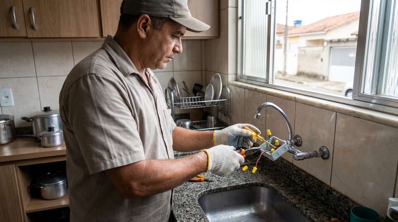 Adequação de Ponto Elétrico na Morada do Vale I, Gravataí‑RS