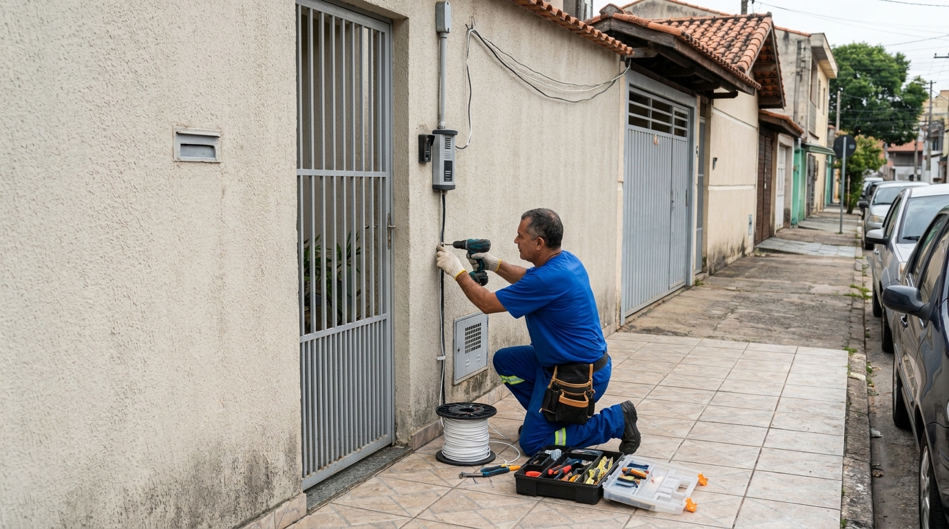 Instalação em Condomínios no Castelo Branco, Gravataí‑RS