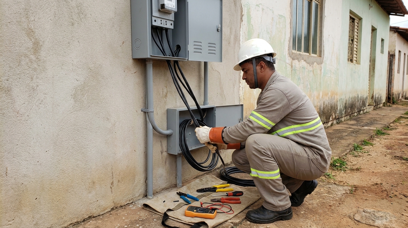 Regularização de Entrada de Energia no Central, Gravataí‑RS
