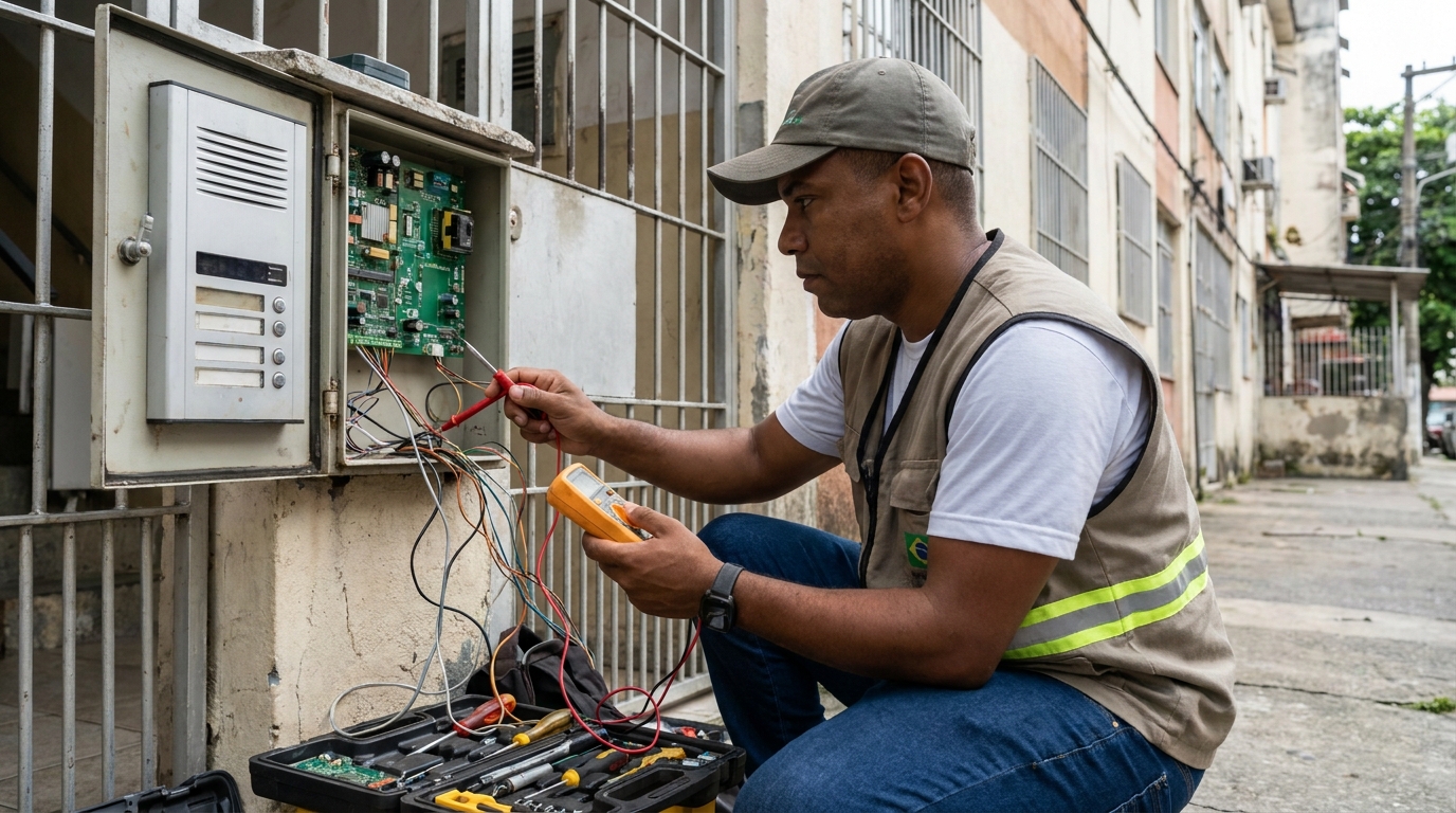 Reparo de Placa e Campainha no São Vicente, Gravataí‑RS